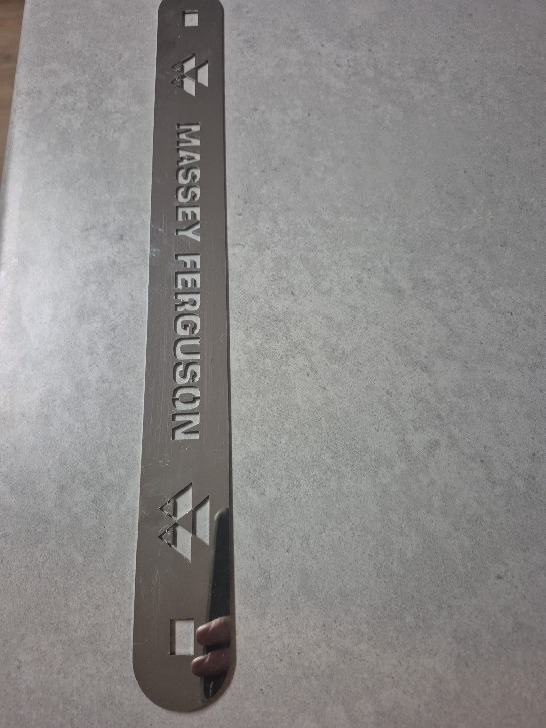 Massey Ferguson Flash Tractors Stainless Steel Mudguard Brackets. 385mm