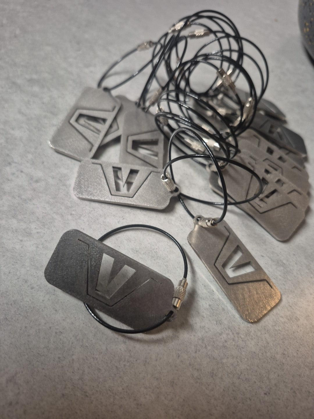 Valtra Keyring. Flash Tractors  Stainless Steel Valtra Key Ring