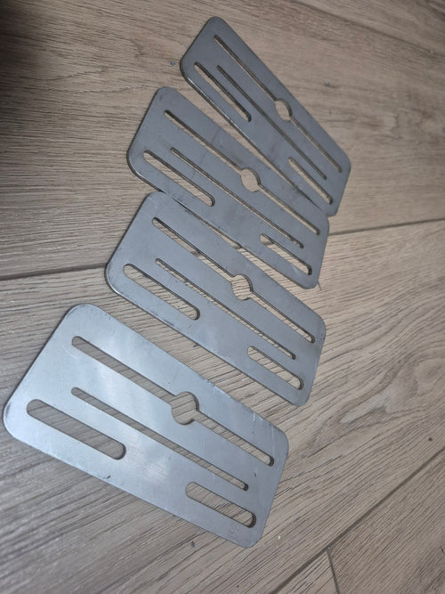 Straight or self-bend universal brackets