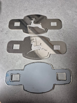 John Deere mudgaurd brackets (100mm)