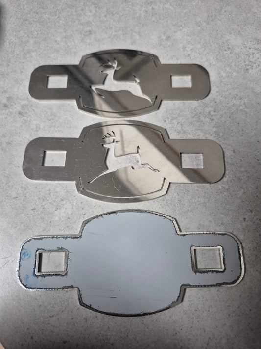 John Deere mudgaurd brackets (100mm)