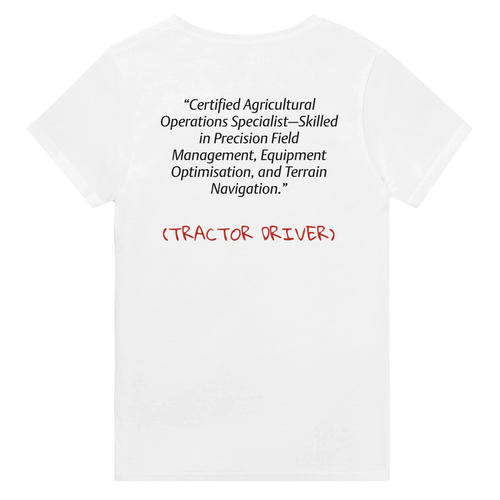 Certified Agricultural Operations Specialist – T-Shirt