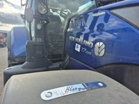 New Holland Blue Power Flash Tractor Mud Gaurd Brackets. 247mm