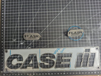 Case IH Stainless Steel Laser-cut Logo Ideal For Toolboxes And Implements. Small
