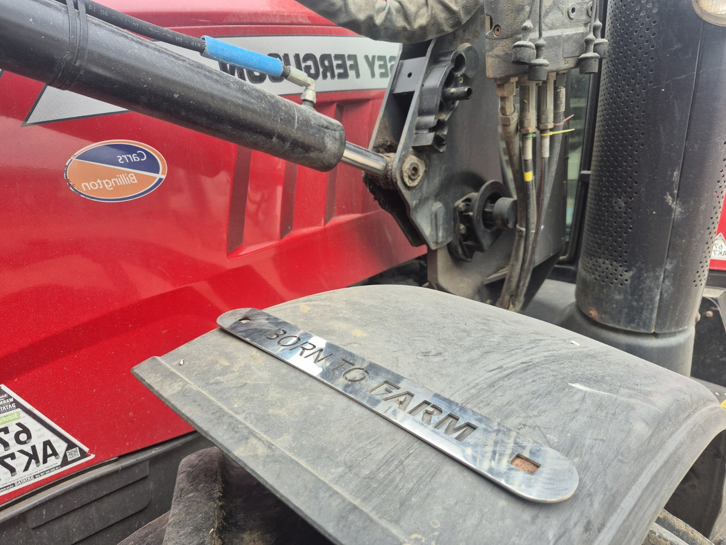 Massey Ferguson Flash Tractor Mudgaurd Bracket. (Born To Farm) 385mm