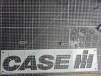Case IH Stainless Steel Laser-cut Logo Ideal For Toolboxes And Implements. Large