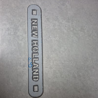 New Holland Flash Tractor stainless steel Mud Gaurd Brackets. text only. 240mm