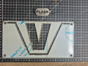 Valtra Stainless Steel Laser-cut Logo Ideal For Toolboxes, Implements. Large.