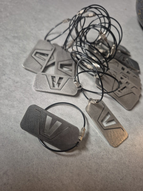 Valtra Keyring. Flash Tractors  Stainless Steel Valtra Key Ring