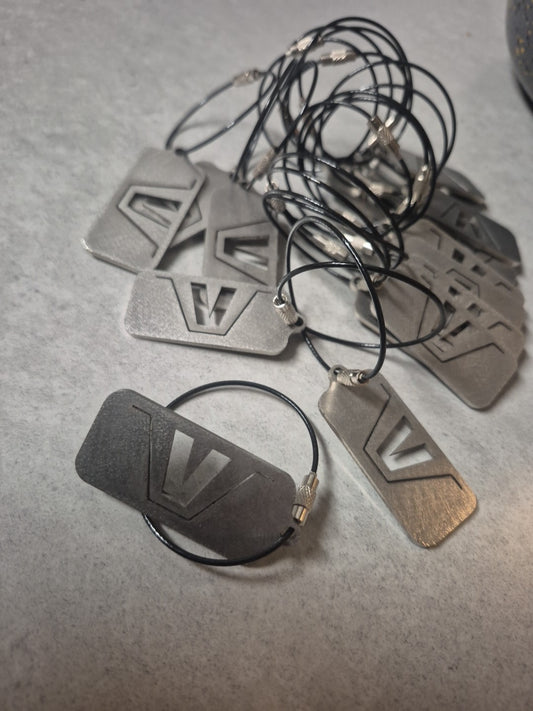 Valtra Keyring. Flash Tractors  Stainless Steel Valtra Key Ring