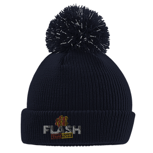 Junior Reflective Bobble Beanie | Beechfield B406B